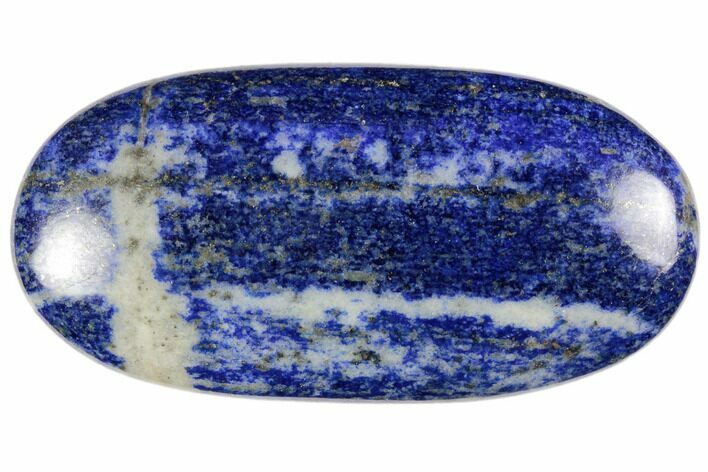 Polished Lapis Lazuli Palm Stone - Pakistan #187637